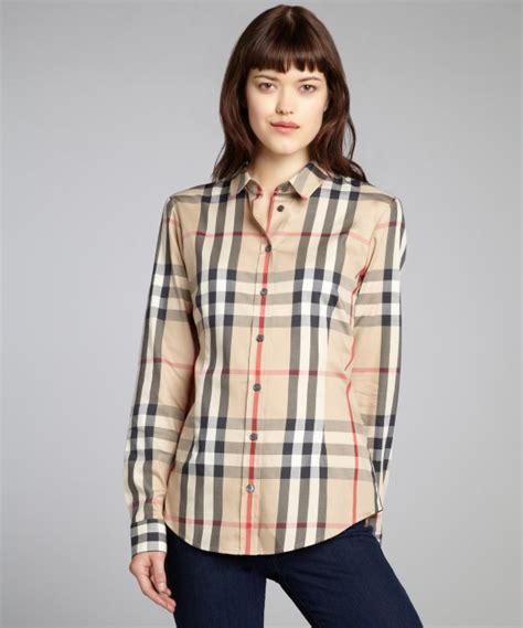 burberry blouse dames|burberry ladies blouse.